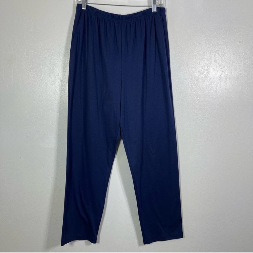 Blair, Elastic Waist Knit Pants. Size 18. In good used condition! Navy Blue